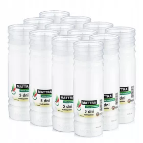 Paraffineinsatz für Kerzen Mattra 19 cm