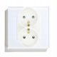DC Smart Home Wandsteckdose, weiß