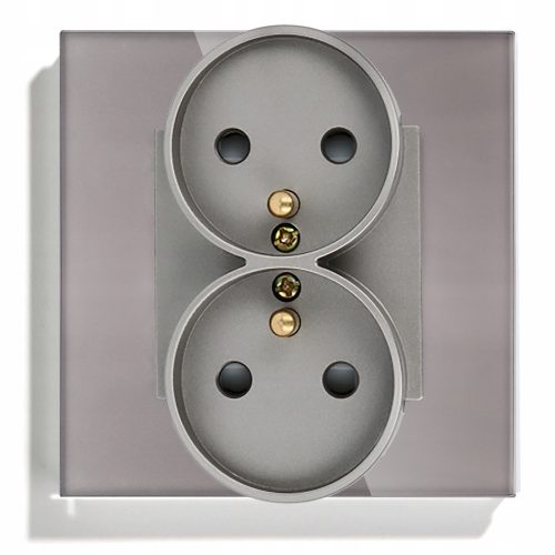 DC Smart Home Wandsteckdose, grau
