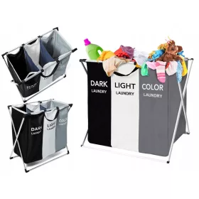  KORBI freistehender Wäschekorb 135l, mehrfarbig