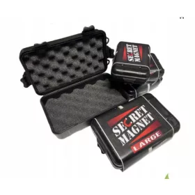    Secret Magnet-Aufbewahrungsbox, Geheimfach mit Magnet für einen LKW, 132 x 91 x 36 mm