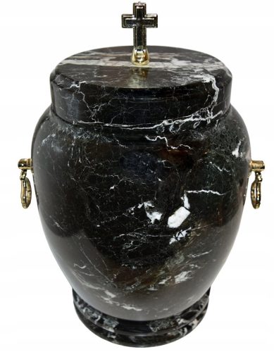 Bestattungsurne - Urne für Asche ONYX Dark