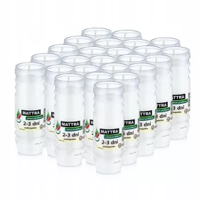  Paraffineinsatz für Kerzen Mattra 13,5 cm