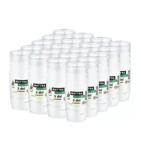  Paraffineinsatz für Kerzen Mattra 14 cm
