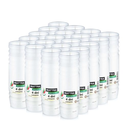  Paraffineinsatz für Kerzen Mattra 17,5 cm