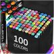  Alkoholmarker, doppelseitige Marker, Filzstifte, Marker, Set + Tasche