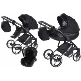  Didibaby WGS_5589 Schwarz/Gold 3in1 Kinderwagen