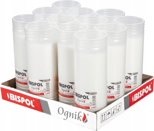  Bispol Ognik Paraffineinsätze 590 g 12 Stk