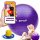  DrFit DF GB-001-2 Gymnastikball 55 cm lila