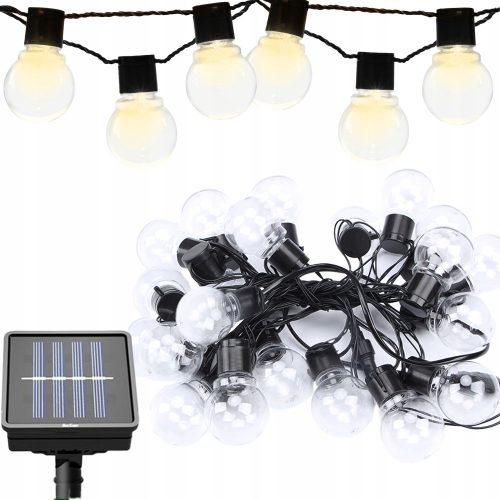  Led-Lux Solarlampe, schwarz, 8 cm, 1 Stk.