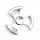  Handspinner Dreifachpropeller aus Metall MIX 14860