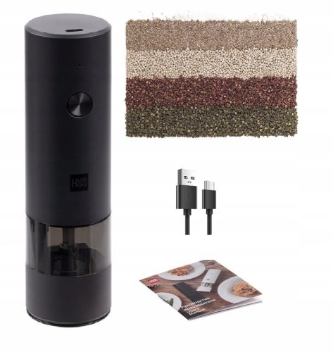  HuoHou Elektrische Mühle schwarz