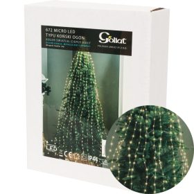 Lampki choinkowe Goliat wewnątrz 5 m 501 - 1000 lampek