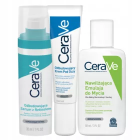 CeraVe Krem pod oczy 14g + Serum z retinolem 30ml