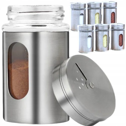Lebensmittelbehälter Orion SET085 Gewürzbehälter 6 Stk