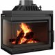 Kratki Einfacher 8 kW schwarzer Luftkamin