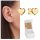  Goldohrringe SMOOTH HEART pr. 585