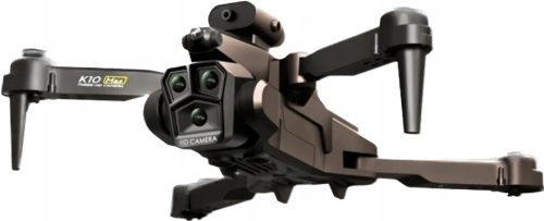  K10 MAX 8K Drohne 3 Kameras 2,4 WLAN Schwarz