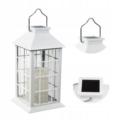  Led-Lux Solarlampe, weiß, 27,5 cm, 1 Stk.