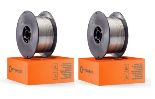 Selbstabschirmender Draht von Tysweld, 0,8 mm, 1 kg ohne Gas, T71GS + selbstabschirmender Schweißdraht, T71GS, 0,8 Stück. 1KG T