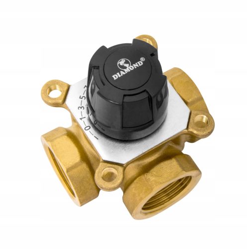 Diamantventil 1" 3-WEGE-Ventil 1" + 230V-Antrieb