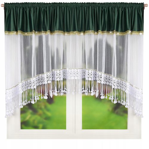 Vorhänge, Vorhänge bereit Klassischer Voile-Vorhang 400 cm x 140