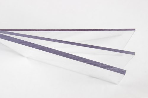 Solides farbloses Polycarbonat 100x100 4mm 2UV Plexiglas PC
