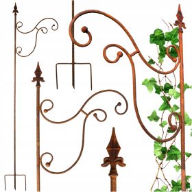  HAKEN, BLUMENTOPHÄNGER, LAMPENHÄNGER, STAHL 222 CM!