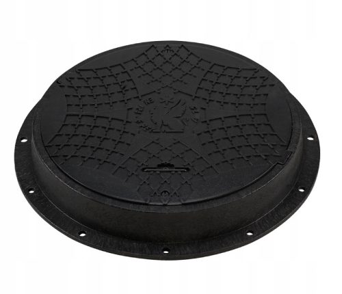 Abschließbarer Schachtdeckel für Klärgrube 60/80 cm