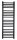  Wasserbadheizkörper Scarlet 423 W 400 x 1170 mm schwarz