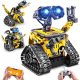 ROBOTERBLÖCKE FERNGESTEUERTER RC DINOSAURIER 3in1 520 Stück ZUR PROGRAMMIERUNG