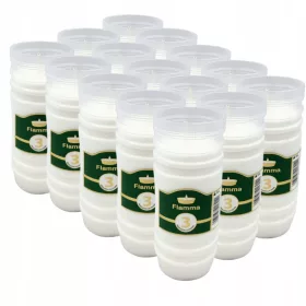   EINSÄTZE FÜR KERZEN 100 % PARAFFIN 15 STÜCK 3 TAGE + KOSTENLOS