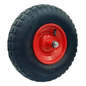 VOLLSTÄNDIGES NYLON-SCHUBRAD MIT ACHSE 4.00-6 6PR