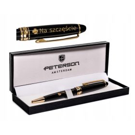  Peterson blauer Kugelschreiber