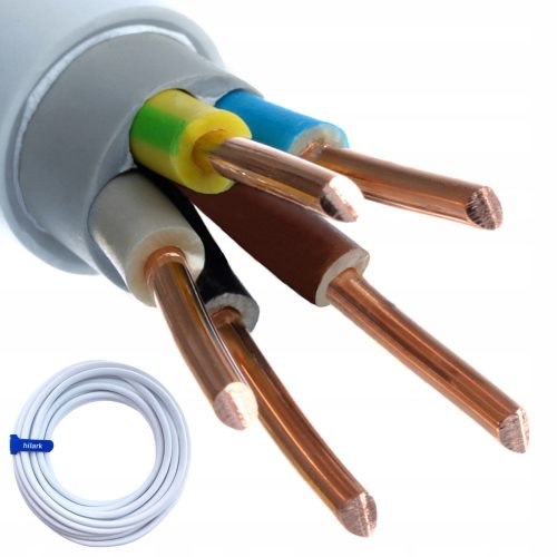 Rundes Alarm-, Elektro- und Installationskabel YDY Hilark 5 x 6