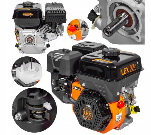 KOMMUNIKATIONSMOTOR 8,5KMP OHV 19MM SCHLAGSGENERATOR