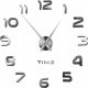 Uhr für zu Hause Ruhhy Wanduhr, Grautöne, 130 cm