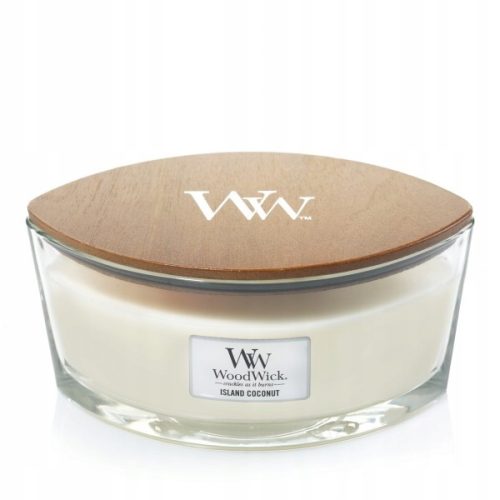 Kerzen Traditionelle Sojakerze Island Coconut Woodwick 1 Stk.