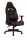  Sense7 Vanguard Gaming-Stuhl, schwarzer und roter Stoff