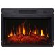 Einbaukamin mit Heizfunktion, elektrisch ArtiFlame schwarz 1800 W 58,4 x 43,5 x 12,8 cm