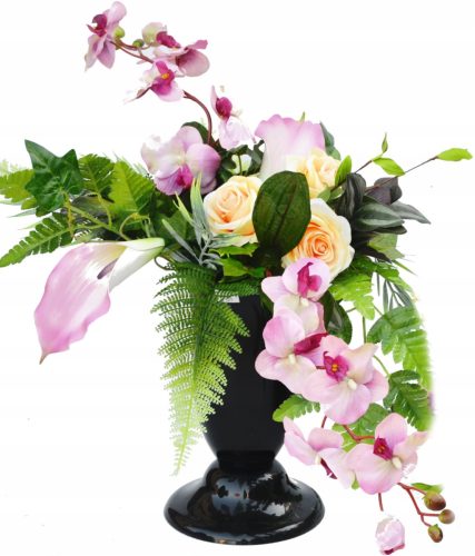  STRAUSS Dekoration für Friedhofsgrab Orchideen