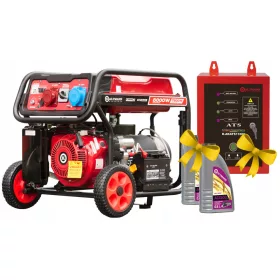 Tragbarer Drehstromgenerator Kaltmann 8000 W Benzin