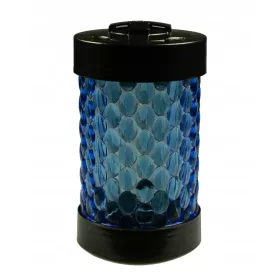  Kerzenlaternensäule Glamour Olivblau