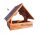 Boxen (Häuser) und Vogelhäuschen Vogelhäuschen, Haus, Kabine, imprägniertes Futterhäuschen
