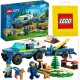  LEGO City 65319 Polizeihundetraining im Feldwagen Polizeiwagenanhänger Polizei + VP Papiertüte LEGO 6315792 Mittelgroß