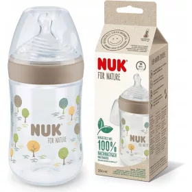  NUK FOR NATURE Flasche + Schnuller M 260ml