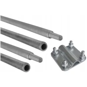 ANGETRIEBENE ERDUNG KOMPLETT 6M + DRAHTBEDNARK-ANSCHLUSS