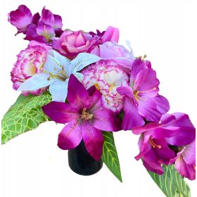    Einzigartiger Blumenstrauß, künstliche Blumen, Vasendekoration