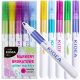  Glitzermarker für Kinder, dekorative Marker, Set mit 5 Kidea-Markern