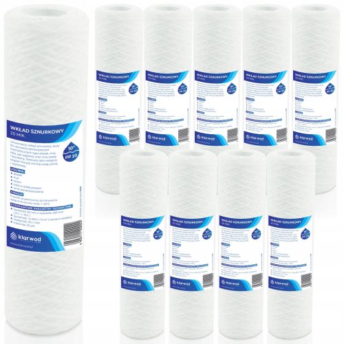 WASSERFILTERKARTUSCHE 10' STRING 5 MIKRON